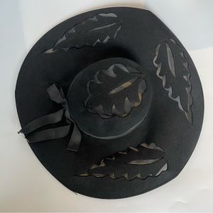 Vintage Wide Brim Hat Witch